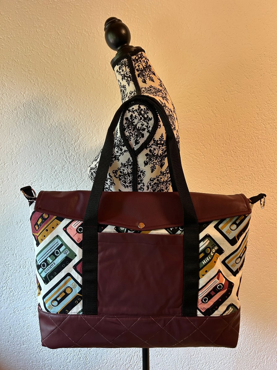 Tasche Mixtape – Canvas und Kunstleder